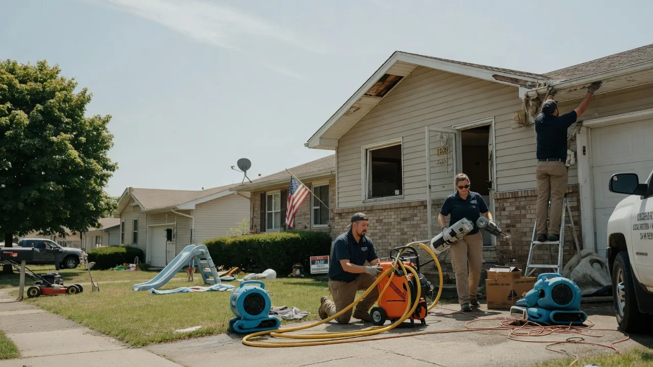 Water Damage Restoration in Lequire, OK near me